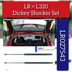 Rear Reargate Gas Spring LR027543 Compatible With RANGE ROVER SPORT I (L320)