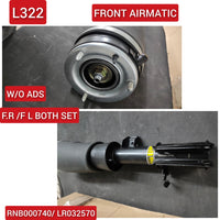Front Left Air Suspension Shock Absorber Strut LR032570 LR032575 L2023567 L2012885 Compatible With LAND ROVER RANGE ROVER III (L322)