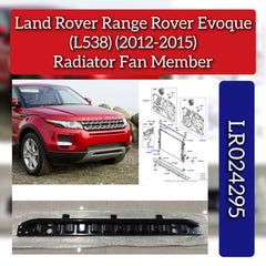 Radiator Fan Member LR024295 Compatible With LAND ROVER RANGE ROVER EVOQUE (L538) (2012-2015)