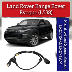 Front Left/Right ABS Wheel Speed Sensor LR024202 LR071974 Compatible With LAND ROVER DISCOVERY SPORT L550 & RANGE ROVER EVOQUE L538