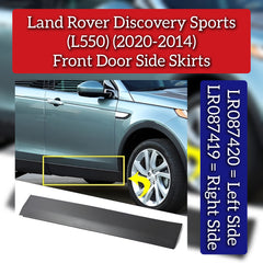 Front Door Side Skirts Right LR087419 & Left LR087420 Compatible With Land Rover Discovery Sport - L550 (2020-2024)
