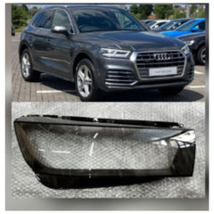 Front Headlight Glass Compatible with AudiQ5-2018-20.