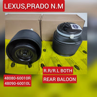 Rear Left Air Suspension Spring 4809060010 4809060020 Compatible With TOYOTA LAND CRUISER PRADO _J15_