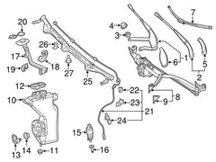 Windshield Washer Pump Windshield Washer Pump 2058660100 Compatible With Mercedes C-CLASS W205 W213Compatible With Mercedes C-CLASS W205 W213
