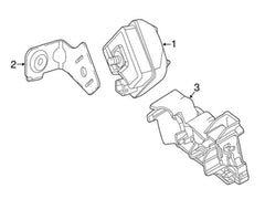 Hood Safety Catch With Alarm Switch 2468700558 A2468700558 Compatible With MERCEDES-BENZ A-CLASS (W176) B-CLASS Sports Tourer (W246, W242)