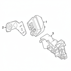 Hood Safety Catch With Alarm Switch 2468700558 A2468700558 Compatible With MERCEDES-BENZ A-CLASS (W176) B-CLASS Sports Tourer (W246, W242) (2014-21)