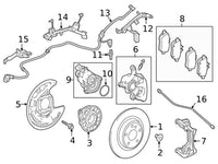 Rear Left/Right ABS Wheel Speed Sensor 2479050100 & A2479050100 Compatible With MERCEDES-BENZ & A-CLASS (W177) & A-CLASS Saloon (V177) & GLA (H247) & GLB (X247)