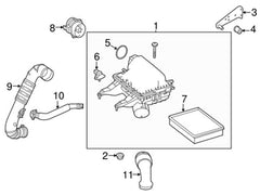 Air Flow Masse Meter Sensor 6510900148 Compatible With MERCEDES-BENZ C-CLASS W204 & E-CLASS W212