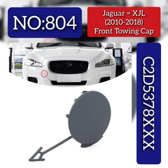 Front Towing Cap C2D5378XXX Compatible With Jaguar XJL (2010-2018) Tag No.804