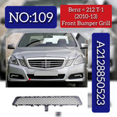 Front Bumper Grill A2128850523 Compatible With Mercedes Benz 212 T-1 (2010-2013) Tag No.109