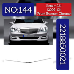 Front Bumper Chrome 2218850021 Compatible With MERCEDES BENZ S-CLASS W221 2009-2013 Tag No.144
