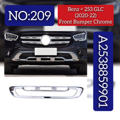 Front Bumper Chrome 2538859901 Compatible With MERCEDES BENZ GLC X253 (2020-2022) Tag No.209