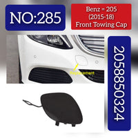 Front Towing Cap 2058850324 Compatible With Mercedes Benz (W205) C-Class (2015-2018) Tag No.285