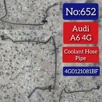 Coolant Hose Pipe 4G0121081BF Compatible With AUDI A7 A6 Sportback (4GA Tag No.652