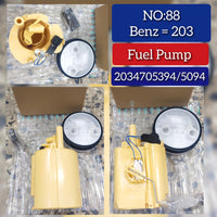 Fuel Pump 2034705394 2034705094 2034701294 A2034701294 A2034703694 A2034705394 Compatible With Mercedes-Benz C-Class (W203) Tag No.88