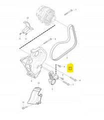 Multi Rib Belt Kit 6PK1180K4 31401461 Compatible With VOLVO S60 II (134), S90 II (234), V90 II Estate (235), XC40 (536), XC60 I SUV (156), XC60 II (246), XC90 II (256) (CONTINENTAL)