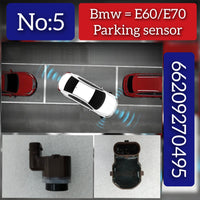 Parking Distance Control Sensors 66209270495 66209231281 Compatible With BMW 5 Series E60 & X5 E70 Tag-PS-05