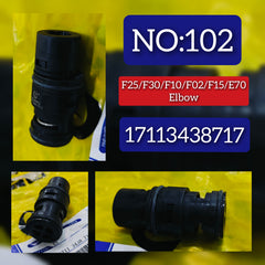 Transmission Oil Cooler Thermostat 17113438717 3438717 Compatible with BMW X3 E83 Tag No.102