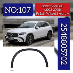 Front Left Eyebrow 2548805702 Compatible With Mercedes-Benz GLC-CLASS W254 (2022-2025) Tag No.107
