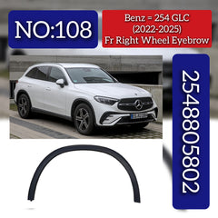 Front Right Eyebrow 2548805802 Compatible With Mercedes-Benz GLC-CLASS W254 (2022-2025) Tag No.108