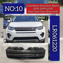 Matt Dark Grey Show Grill LR061220 Compatible With Land Rover Range Rover Discovery Sport (L550) (2015-2019) Tag No.10