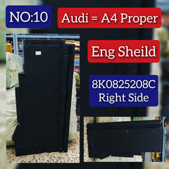 Engine Protection Guard Engine Under Cover Right 8K0825208C Compatible With AUDI A4 Proper tag-10