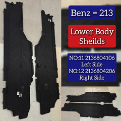 Underbody Left Shield Panel 2136804106 Compatible with Mercedes-Benz E-Class W213 Tag No.11