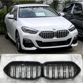Kidney Grill Glossy Black Set 51135A39376.Compatible With BMW 2 Series F44(2020-2024) Tag 112