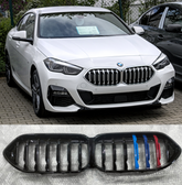 Kidney Grill Multi Colour  Set 51135A39376.Compatible With BMW 2 Series F44(2020-2024) Tag 115