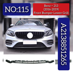 Front Bumper Lower Grill 2138851265 A2138851265 Compatible With Mercedes-Benz E-CLASS W213 (2016-2019) Tag No.115