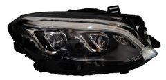 Complete Headlight Headlamp Assy Left A1669062103 & Right A1669062203 (Without Blaster) Compatible With MERCEDES-BENZ GLE (W166) (2016-2018) Tag No.116