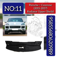 Radiator Upper Shield 958556806209B9 Compatible With Porsche Cayenne (2015-2017) Tag No.11