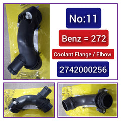 Engine Coolant Water Pump Tube Connector 2742000256 For MERCEDES-BENZ C-CLASS W205 & E-CLASS W213 Tag-E-11