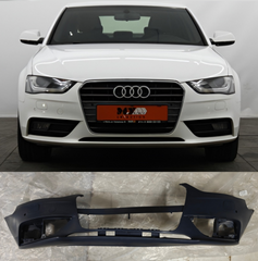 Complete Front Bumper 8K0807065A Compatible With AUDI A4 B8 (8K2) | A4 / S4 (2012-2015) Tag No.11