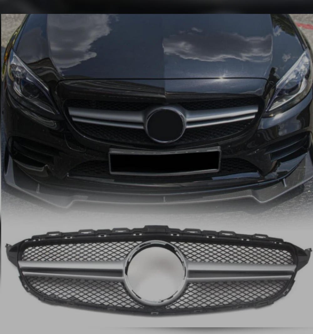 Show Grill Compatible With Mercedes Benz C-Class W205 (2014-2019) Tag 64
