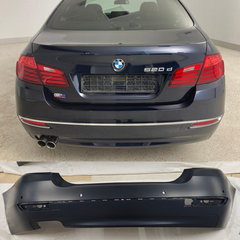 Complete Rear Bumper 51127332773 Compatible With BMW 5 Series (F10) (2014-2017) Tag No.124