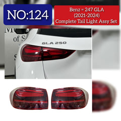 Complete Tail Light Assy Compatible With Mercedes Benz 247 GLA Calss (2021-2024) Tag No.124