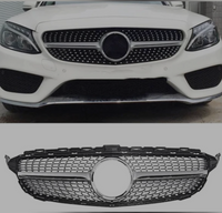 Show Grill Compatible With Mercedes Benz C-Class W205 (2014-2019) Tag 66