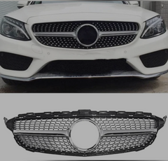 Show Grill Compatible With Mercedes Benz C-Class W205 (2014-2019) Tag 66