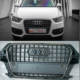 Show Grill Compatible With Audi Q3(2011-15) Original Grey Tag No.126