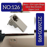Glove Box Switch 2046800098 2126801498 Compatible With Mercedes-Benz C-Class W204 E-Class W212 Tag No. 125 And 126