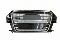Show Grill Compatible With Audi Q3(2011-2015) AMG Silver Chrome Tag no.128
