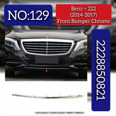 Front Bumper Chrome 2228850821 Compatible With Mercedes-Benz S-Class (W222) Tag No.129