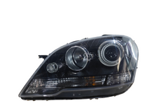 Complete Headlight Assembly (Helogen-Black Shade) Left A1648202159 & Right A1648202259 1648207761 A1648207761 Compatible With Mercedes Benz ML-Class (W164) (2009-2011) Tag No.129