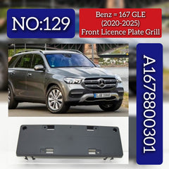 Front Licence Plate Grill 1678800301 Compatible With Mercedes-Benz GLE W167 (2020-2025) Tag No.129