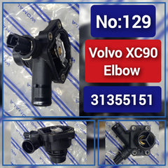 Thermostat Housing 31355151 Compatible With VOLVO XC90 Tag No.129