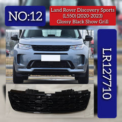 Glossy Black Show Grill LR127710 Compatible With LAND ROVER DISCOVERY SPORT (L550) (2020-2023) Tag No.12