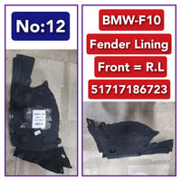 Rear Left Fender Liner 51717186723 Compatible With BMW 5 Series F10 Tag-FE-12