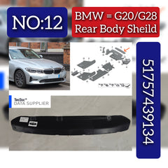 Engine Sheild 51757439134 Compatible With BMW 3 Series G20/G28 Tag No.12