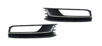 Fog Lamp Cover (Matt+Single Chrome) Left 3AA853665 & Right 3AA853666 Compatible With VW PASSAT B7 (2010-2014) No.131